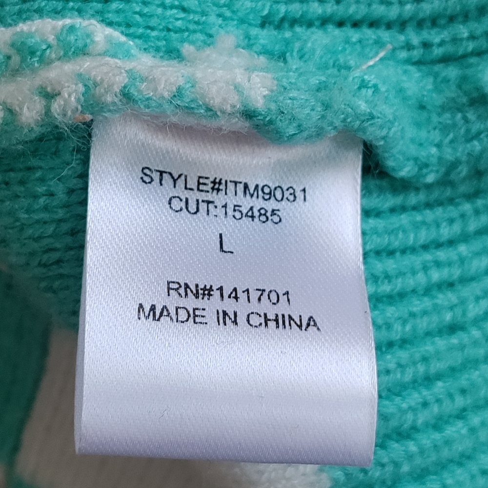 Vibrant Checkered Cardigan Size L - Picture 4 of 7